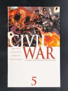 Civil War #5 (2006) Death of Jester and Jack O' Lantern
