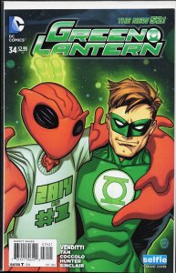 Green Lantern #34 Variant Cover (2014)