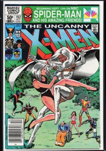 The Uncanny X-Men #152 Newsstand Edition (1981) X-Men