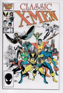 Classic X-Men #1 - Reprints Giant-Size X-Men #1 (Marvel, 1986) - VF/NM
