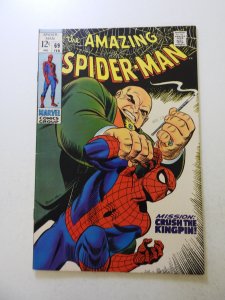 The Amazing Spider-Man #69 (1969) VF condition date stamp front cover