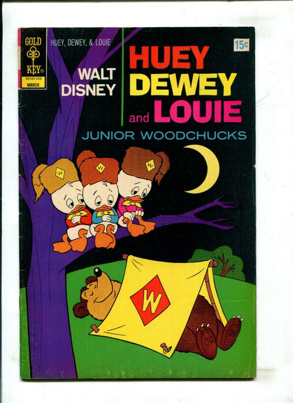 WALT DISNEY HUEY, DUEY, AND LOUIE #13 - JUNIOR WOODCHUCKS (5.0) 1972