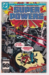 Super Powers #5 January 1986 Darkseid Batman Robin Flash WATER EXPOSURE