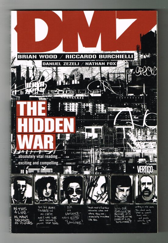DMZ: The Hidden War # 5  (2008)  Vertigo  TPB  First Printing