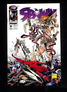 Spawn #9 1st Appearance Angela! Todd McFarlane!