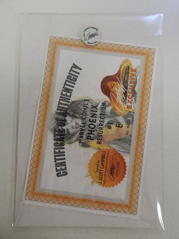 Phoenix Resurrection: #1 Campbell Cover E (2018) Signed Campbell! NM or Better!!