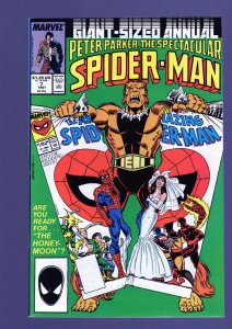 Spectacular Spider-Man Annual #7 - John Romita Sr. Cover Art.  (9.2) 1987