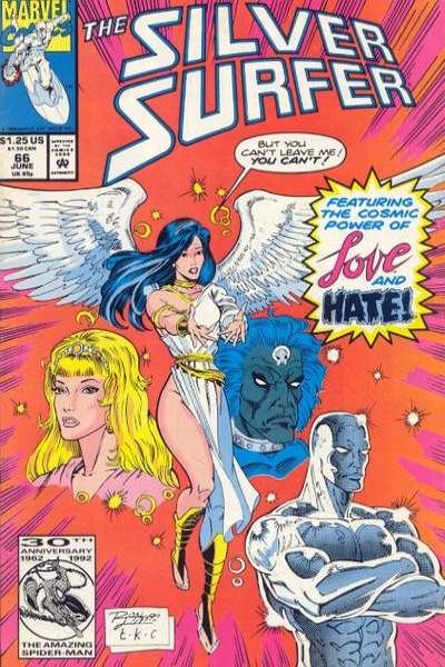 Silver Surfer (1987 series) #66, NM (Stock photo)