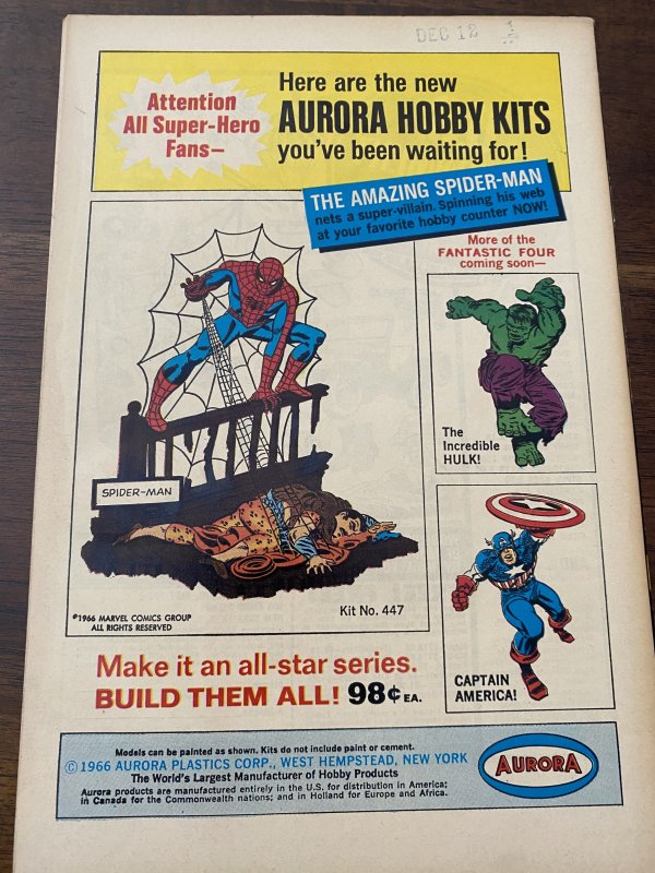 The X-Men #29 (1967)  mimic vs super adaptoid