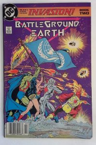 Invasion #2 DC Comics (1988) FN+ Newsstand 1st Print Comic Book