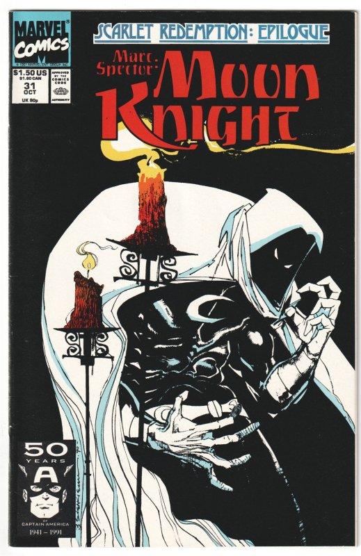 Marc Spector: Moon Knight #26, 27, 28, 29, 30, 31 (1991) Scarlet Redemption run