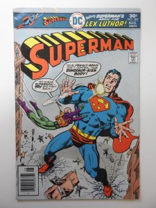 Superman #302 (1976) VG Condition sticker on interior fc