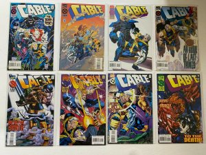 Cable lot #1-50 Marvel 1st Series 50 different books 8.0 VF (1993 to 1998) 