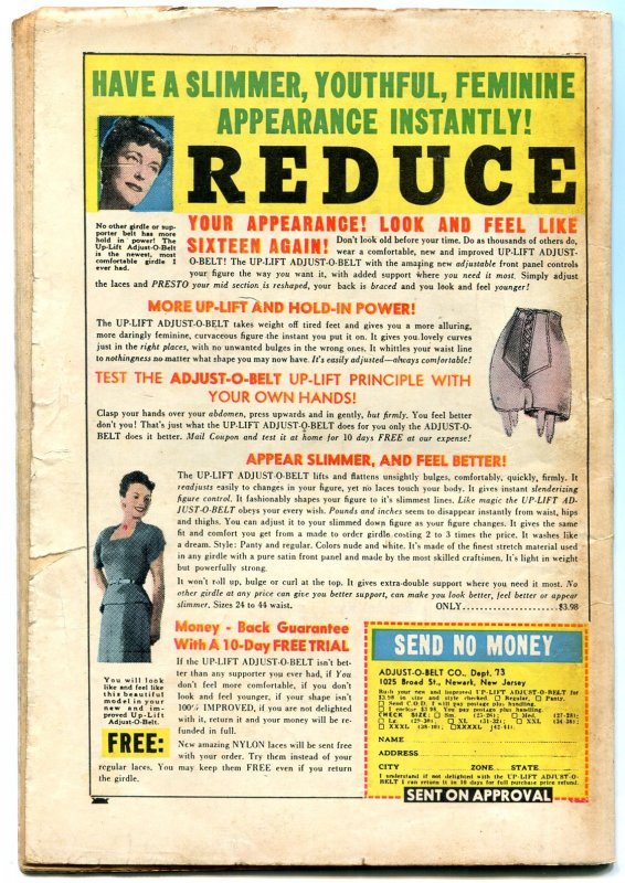 PERFECT CRIME #1 1949-TOMMY GUN COVER-POWELL-WILDEY ART VG