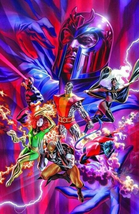 X-MEN : THE TRIAL OF MAGNETO #1 FELIPE MASSAFERA VRGIN VARIANT W/COA  MARVEL NM.