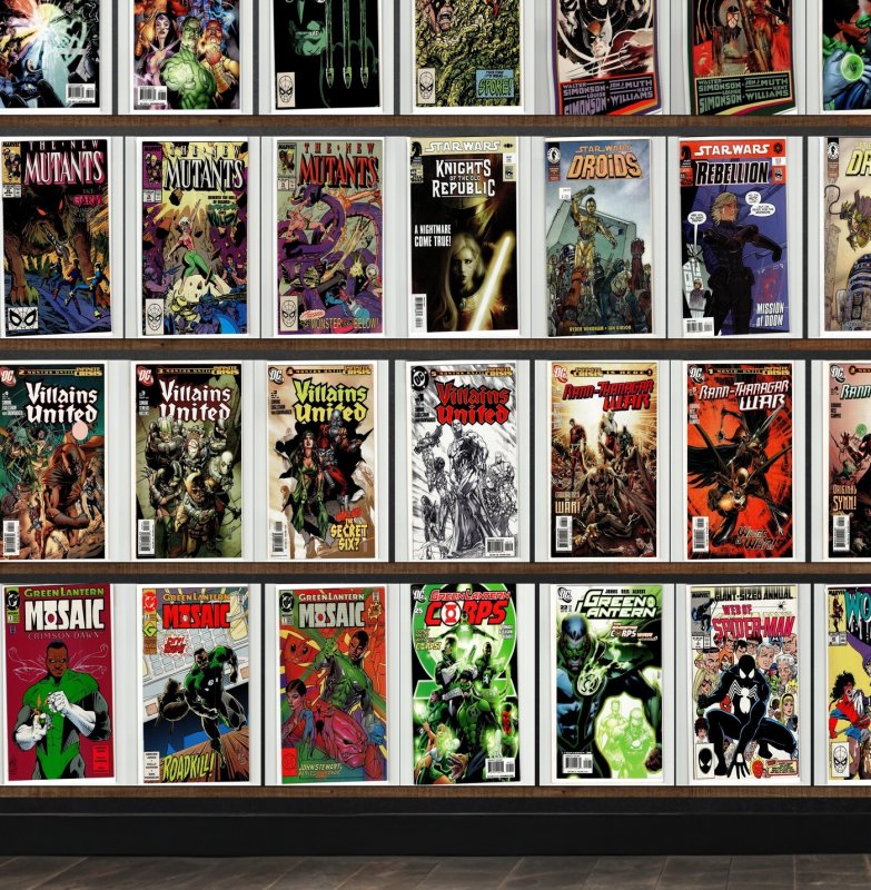 Huge Lot 140+ Comics with New Avengers, Green Lantern Corps & More!