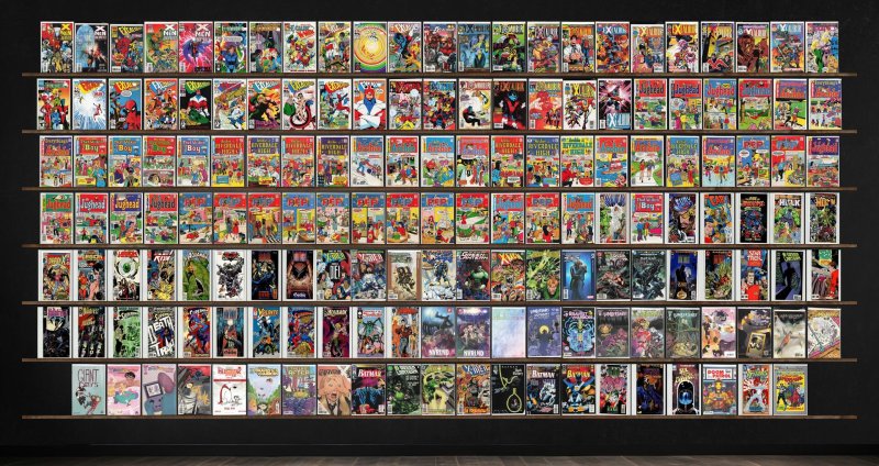 Huge Lot 150+ Comics with Excalibur, Pep Comics, Jughead & More!