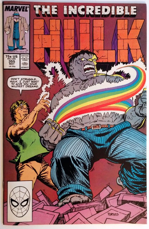 The Incredible Hulk #355 (NM, 1990)