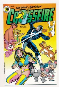 Crossfire (1984 Eclipse) #1-12, 14-26 FN to NM, Complete series minus one