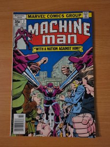Machine Man #7 Newsstand Variant ~ NEAR MINT NM ~ 1978 Marvel Comics