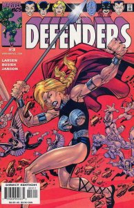 DEFENDERS #3, NM, Hulk, Valkyrie, Doctor Strange, 2001, more Marvel in store