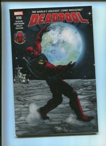DEADPOOL #30 (9.2) A SPACE ODDITY!! 2017