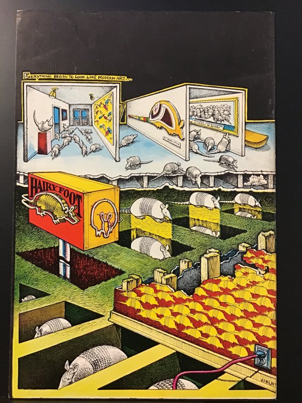 Armadillo Comics #2 - 2nd Print White Rip Off Press Logo FN/VF 7.0 (1971)