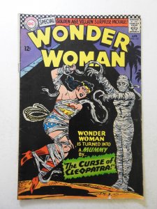 Wonder Woman #161 (1966) VG- Condition moisture stain