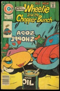 WHEELIE AND THE CHOPPER BUNCH #4 1976-CHARLTON COMICS G/VG