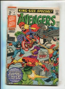 AVENGERS SPECIAL #4 (5.0) INVASION OF THE LAVA MEN!! 1970