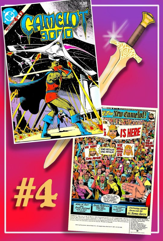 CAMELOT 3000 #1 - 12 (1983-85) 8.0 VF Complete Maxi-Series!  Brian Bolland!