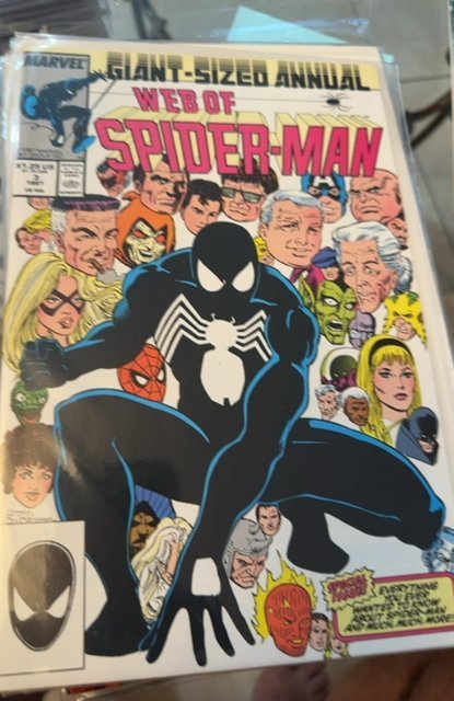 Web of Spider-Man Annual #3 Direct Edition (1987) Spider-Man 