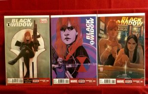 Black Widow Comic Lot 2016 Issues #1-12 NM, and 2014 #'s 1-20 NM 