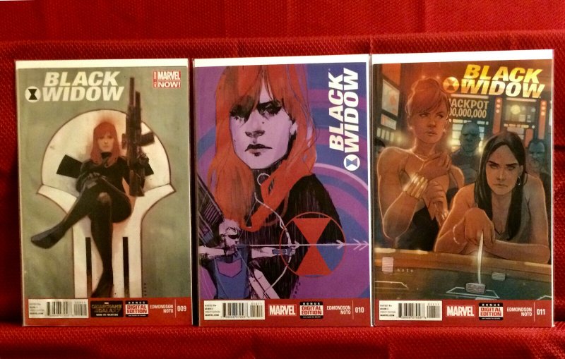 Black Widow Comic Lot 2016 Issues #1-12 NM, and 2014 #'s 1-20 NM 