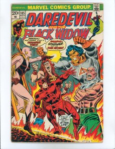 Daredevil #105 (1973) Madame MacEvil becomes Moondragon, 1st cover and Origin
