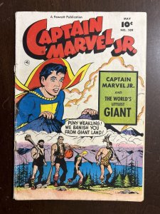 Captain Marvel Jr #109 G- 1.8 Fawcett 1952