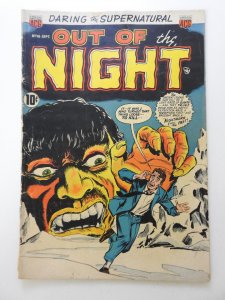 Out of the Night #16  (1954) Nightmare From The Past! Solid VG- Condition!
