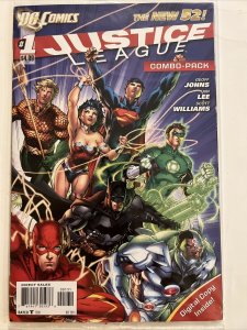 2011 Justice League No. 1 The New 52 Combo-Pack Still Sealed 