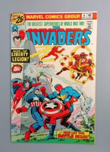 Invaders #6, VF+ 2nd Liberty Legion, Marvel Comics, 1976 JR1