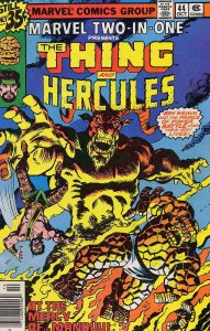 Marvel Two-In-One #44 GD ; Marvel | low grade comic the Thing Hercules
