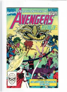 Avengers Annual #18 Marvel Comics John Byrne Cover 1989 Atlantis Attacks VF+ 8.5 