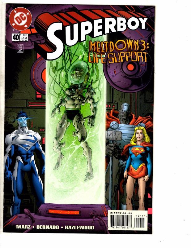 10 Superboy DC Comics # 34 36 37 38 39 40 41 42 43 44 Flash Superman Arrow J214