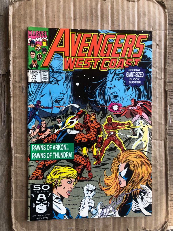 Avengers West Coast #75 (1991)