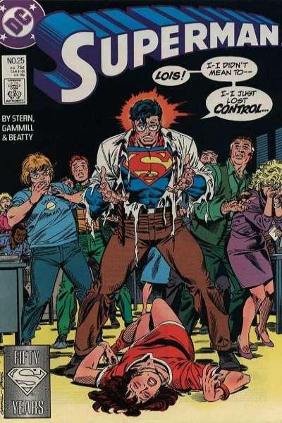 Superman (1987 series) #25, VF+ (Stock photo)