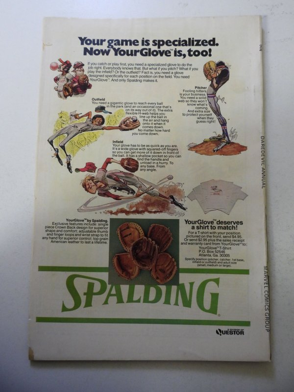 Daredevil Annual #4 (1976) VG/FN Condition