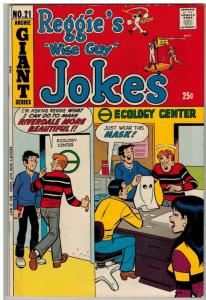 REGGIES WISE GUY JOKES (1968-1982) 21 VG-F May 1972