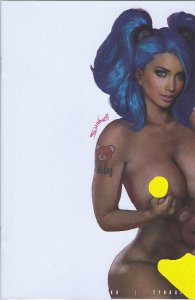 Deathrage #4 Shikarii Kickstarter Nude Sketch Down Virgin Variant Cover NM