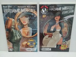 MADAME MIRAGE #1 AND FIRST LOOK - FREE SHIPPING