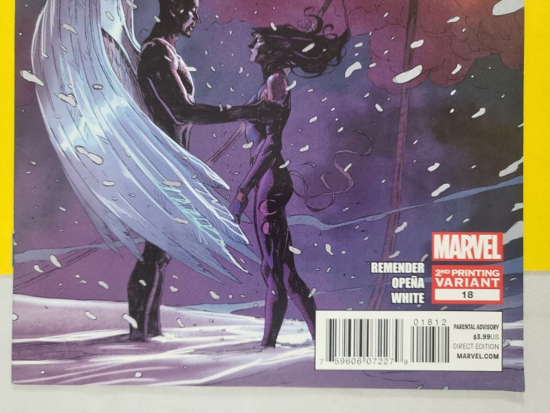 Uncanny X-Force #18 2nd Print 2012 Marvel Comics 1st Full Appearance Genesis