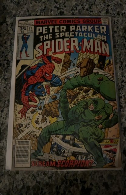 The Spectacular Spider-Man #21 (1978) Spider-Man 